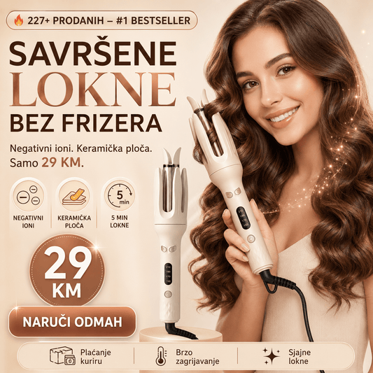Uvijač za Kosu s Negativnim Ionima – – – slika 1
