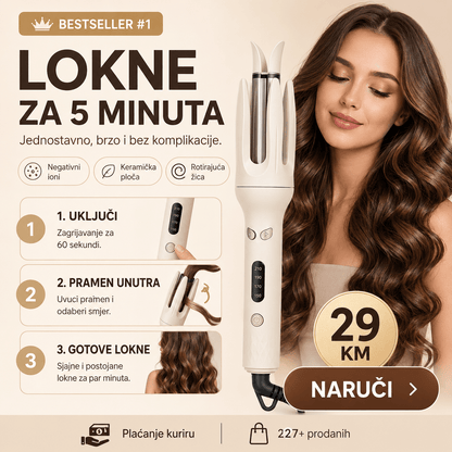Uvijač za Kosu s Negativnim Ionima – – – slika 4