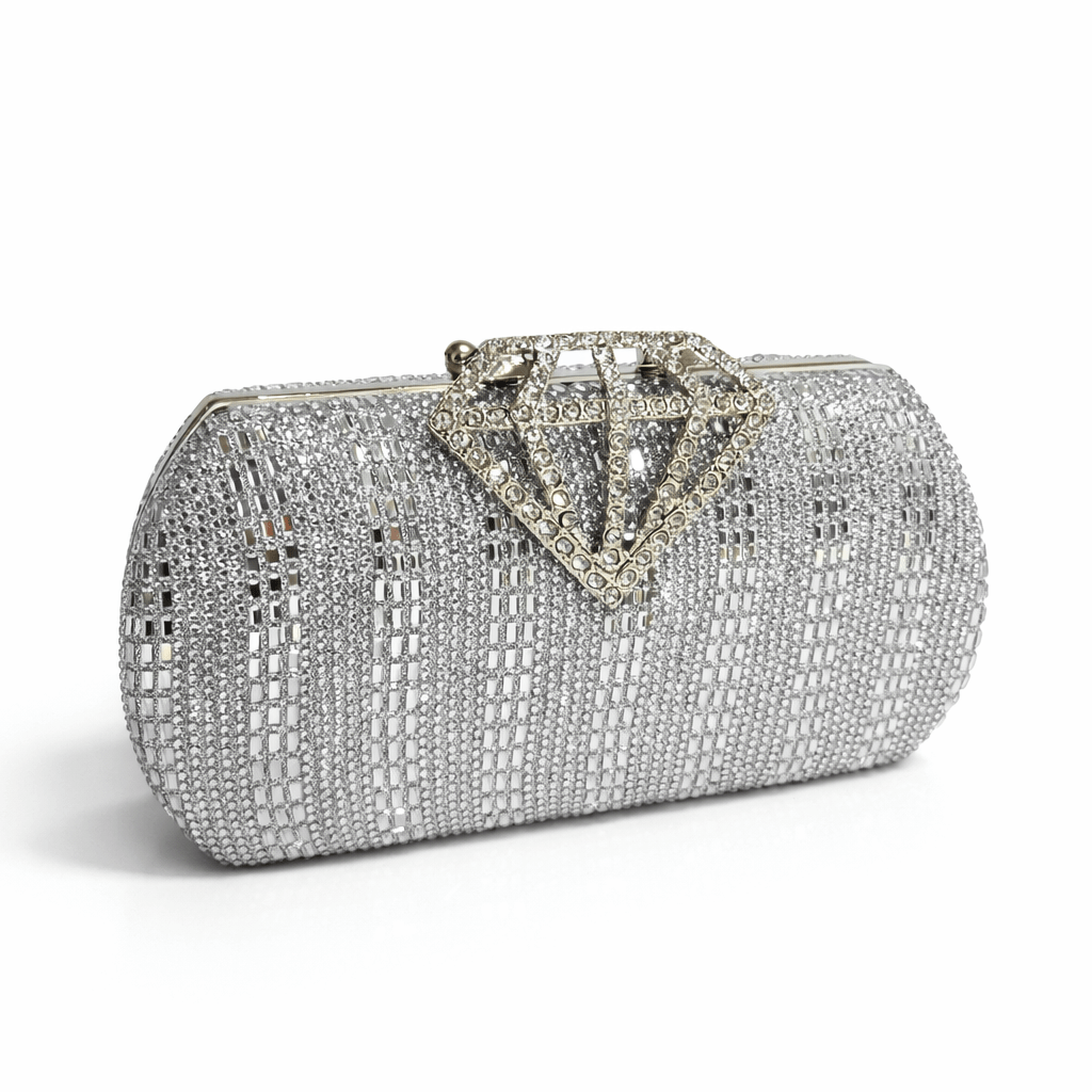 Večernja Torbica s Kristalnim Detaljima - SAMO KLIKNI