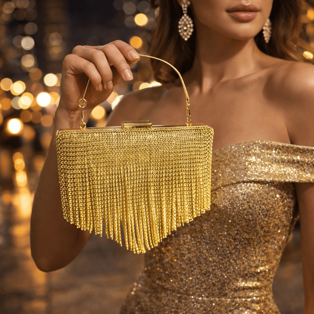 Večernja Torbica s Kristalnim Resama - SAMO KLIKNI