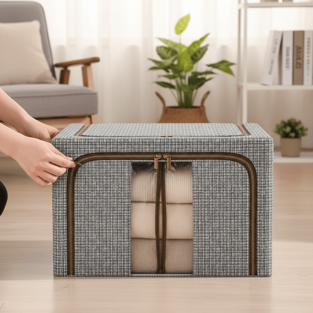 Velika Sklopiva Kutija za Odlaganje – Kućanstvo – Univerzalna – slika 1