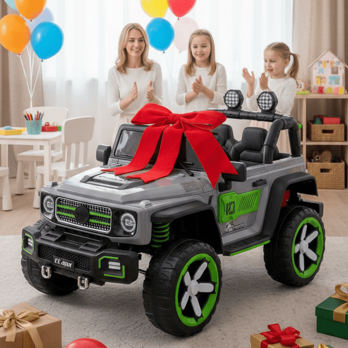 Veliki Džip Offroad na Akumulator – Dječje igračke – – slika 3