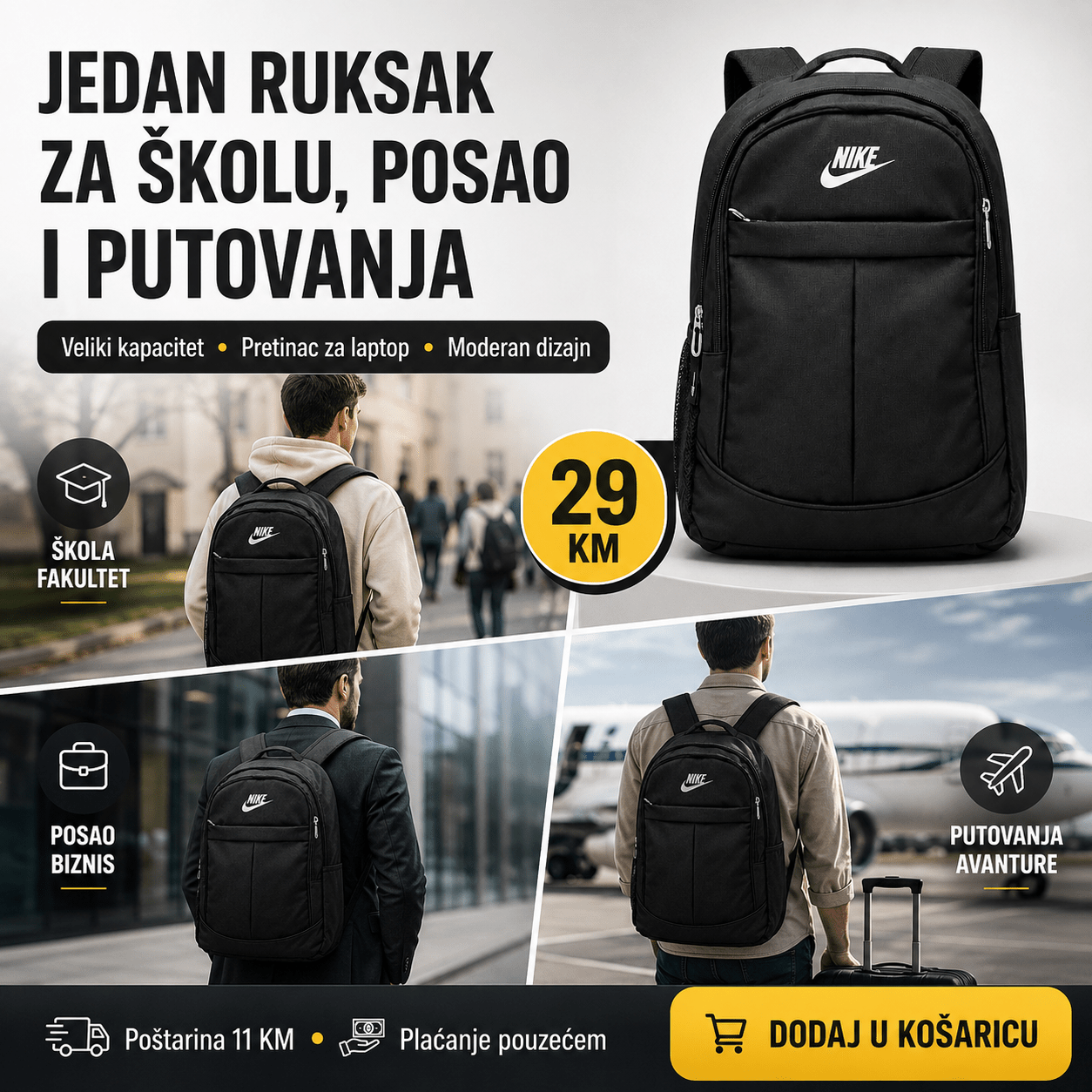 Veliki Višenamjenski Ruksak – – – slika 5