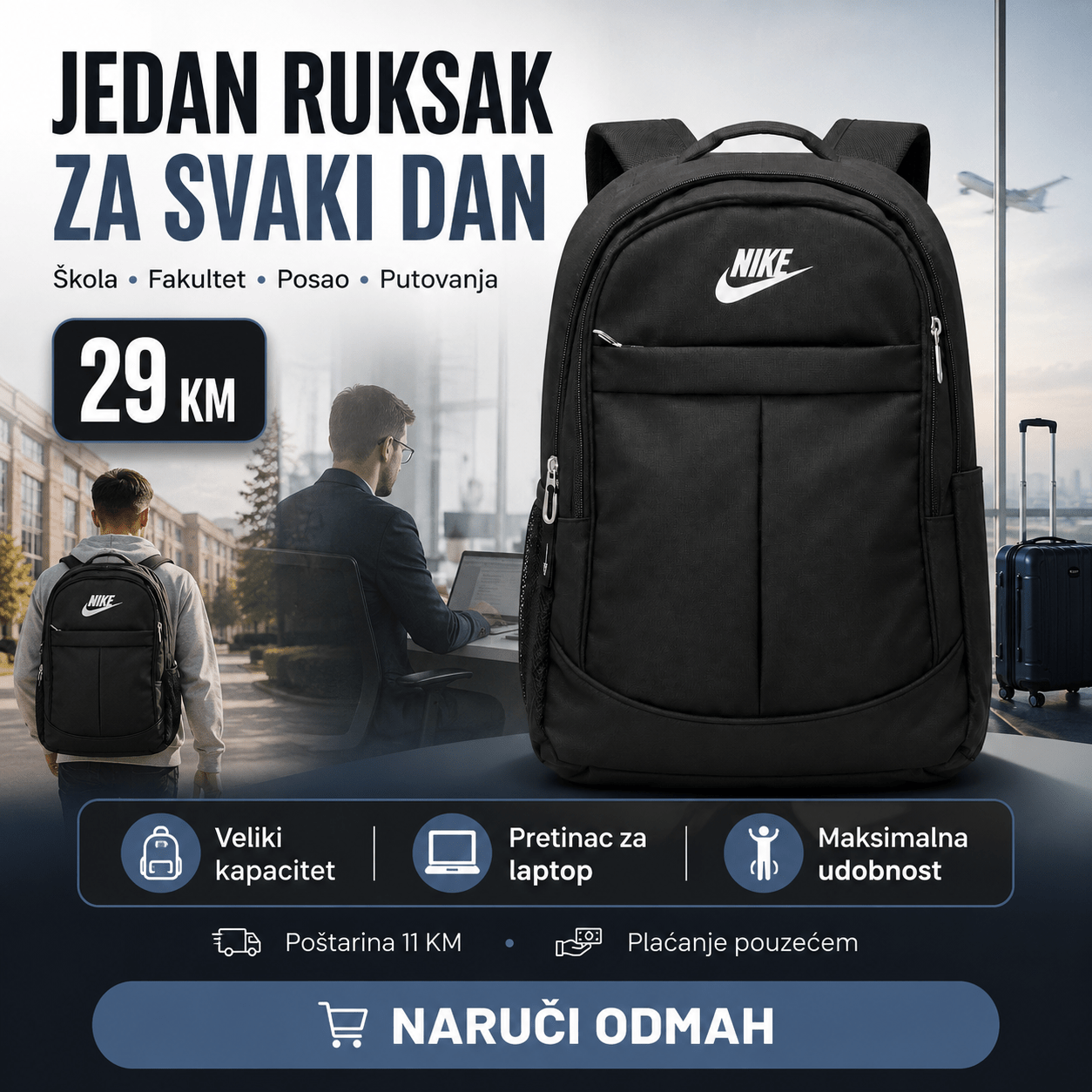 Veliki Višenamjenski Ruksak – – – slika 3