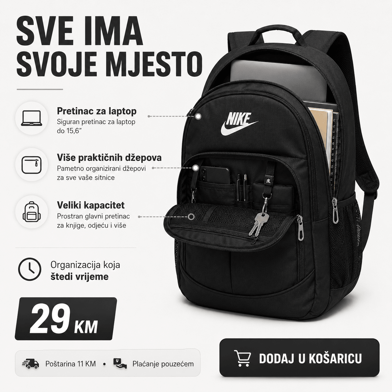 Veliki Višenamjenski Ruksak – – – slika 8
