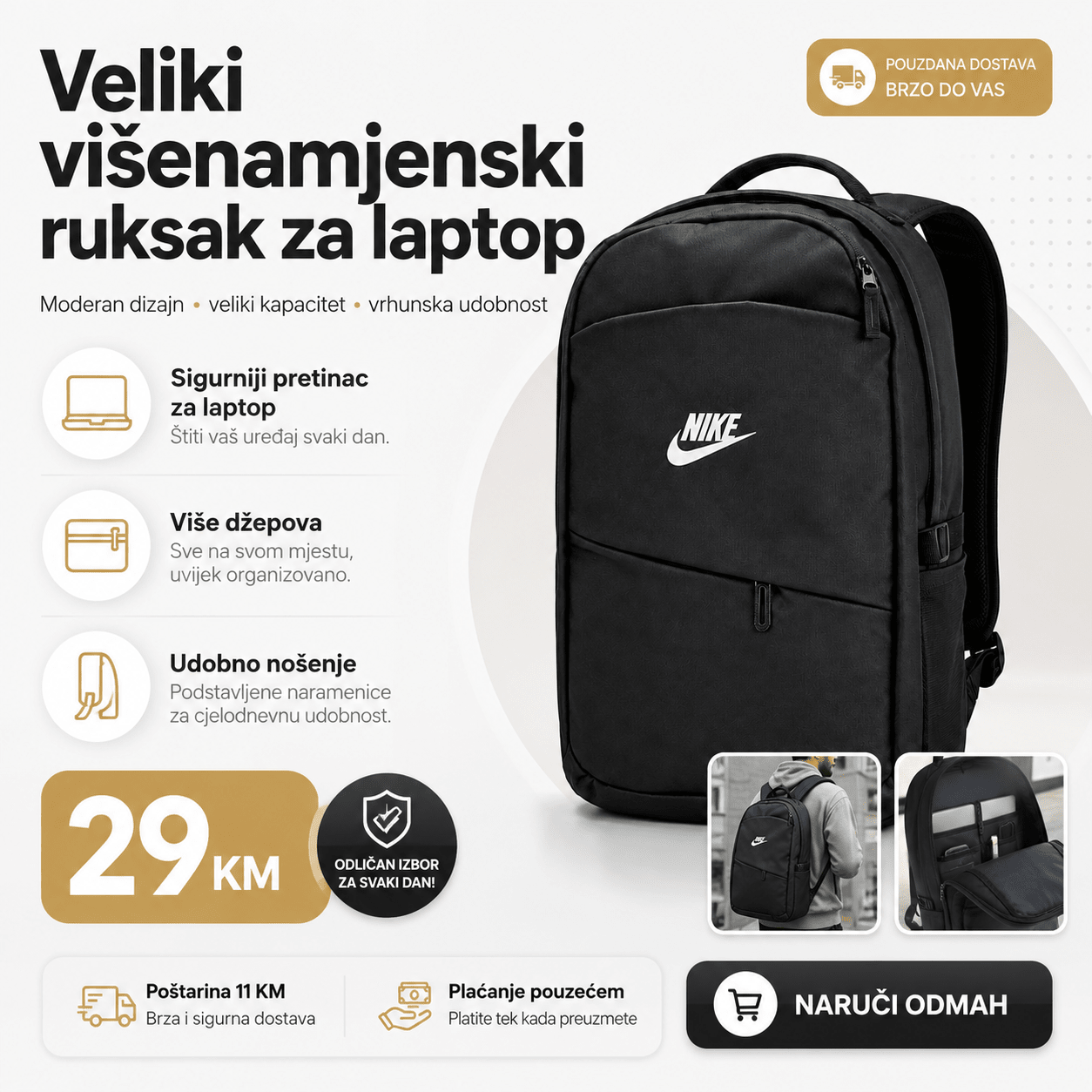 Veliki Višenamjenski Ruksak – – – slika 7