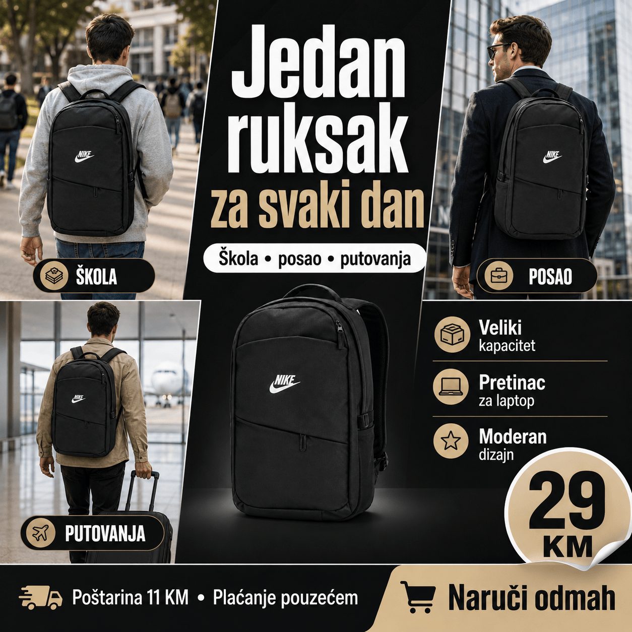 Veliki Višenamjenski Ruksak – – – slika 6