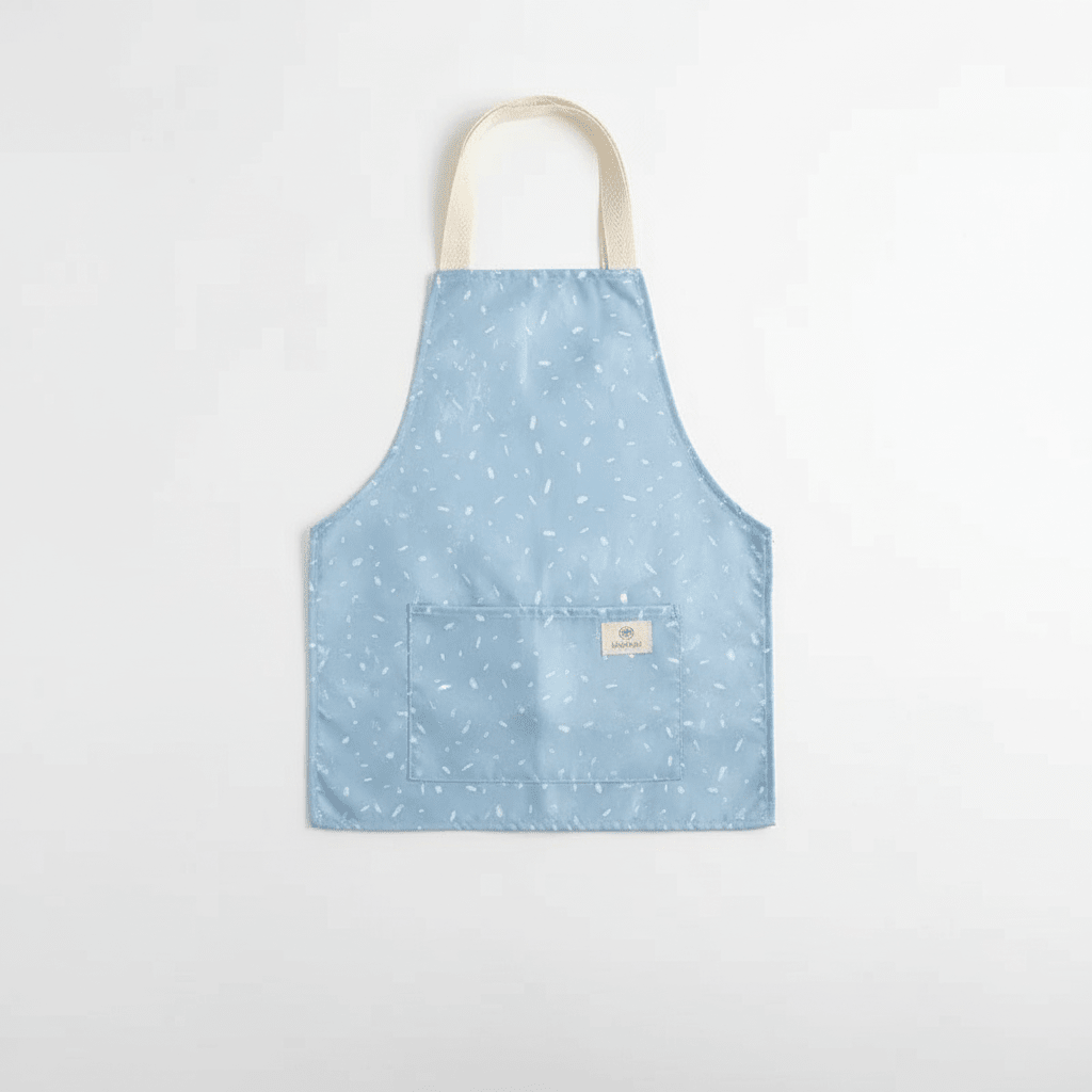 Vesele Dječje Kecelje s Točkicama | Vodootporne i Praktične – Dječja oprema – Univerzalna Siva – slika 1