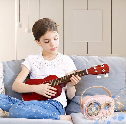 Vintage Bluetooth Karaoke Zvučnik sa Bežičnim Mikrofonom – – – slika 4