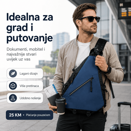 Višenamjenska sportska torba 2u1 – Torbe i ruksaci – Tamnosiva – slika 5