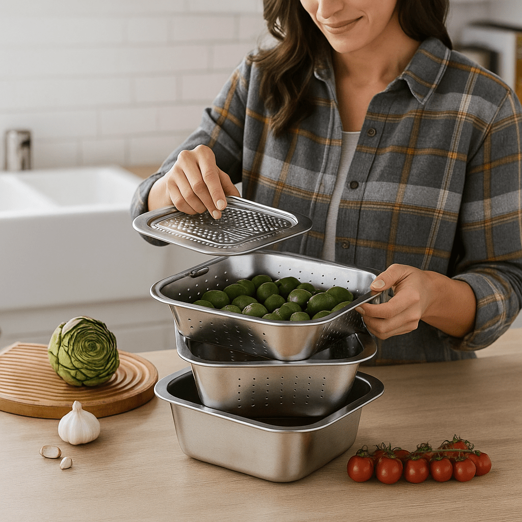 Višenamjenski Kuhinjski Set 4 - u - 1 - SAMO KLIKNI