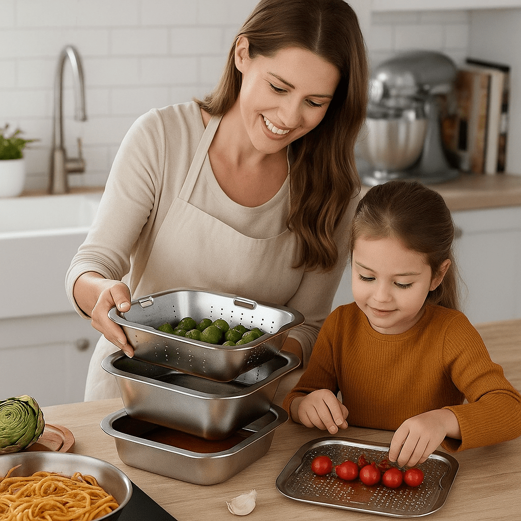 Višenamjenski Kuhinjski Set 4 - u - 1 - SAMO KLIKNI