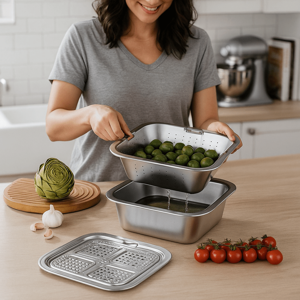 Višenamjenski Kuhinjski Set 4 - u - 1 - SAMO KLIKNI