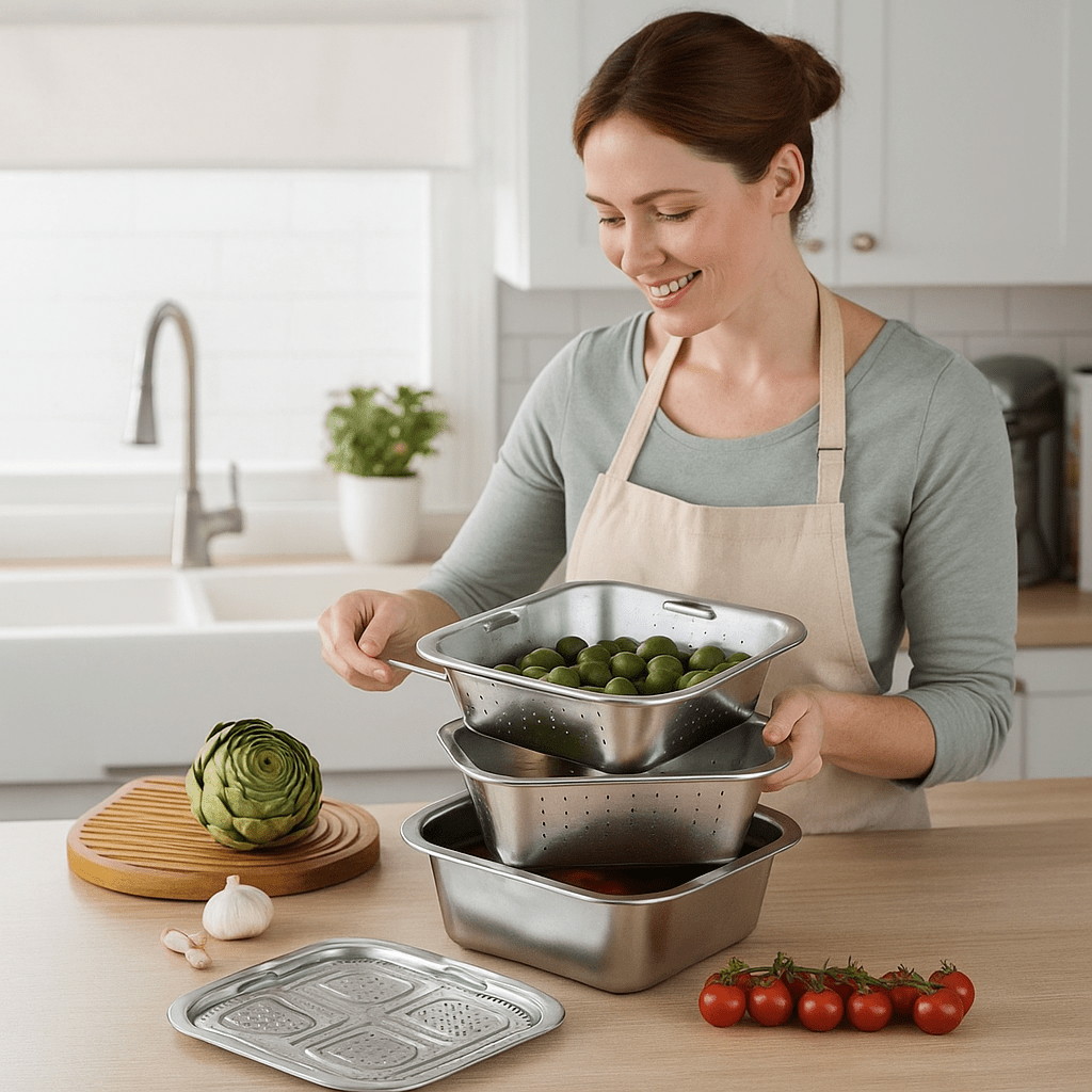 Višenamjenski Kuhinjski Set 4 - u - 1 - SAMO KLIKNI