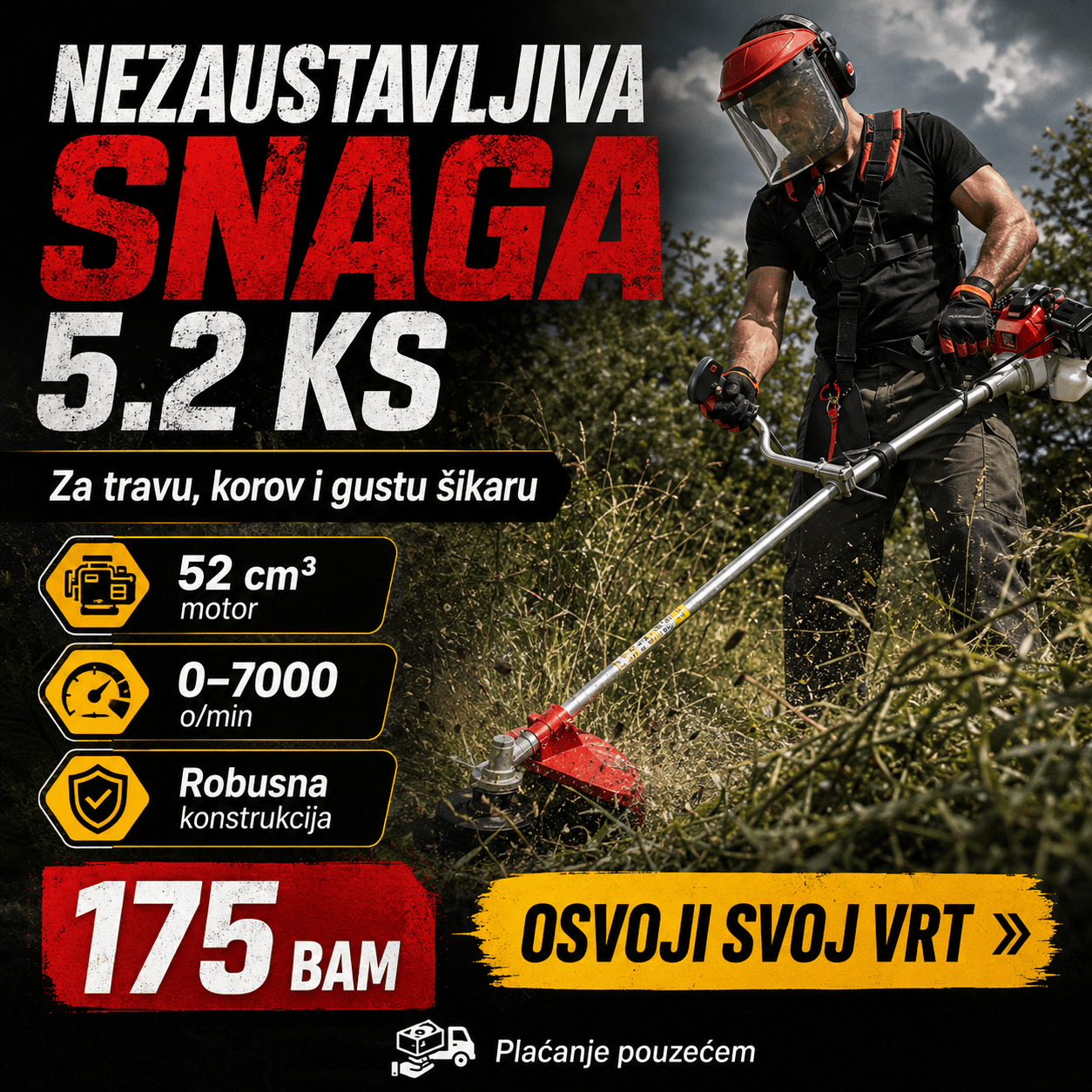 Višenamjenski Trimer Straus Austria 5.2 KS – – – slika 4