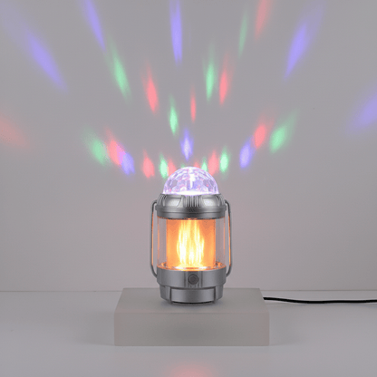 Višenamjerna LED Lampa s Efektom Plamena – Rasvjeta i Lampe – Srebrna Univerzalna – slika 2