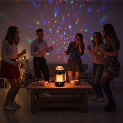 Višenamjerna LED Lampa s Efektom Plamena – Rasvjeta i Lampe – Srebrna Univerzalna – slika 3