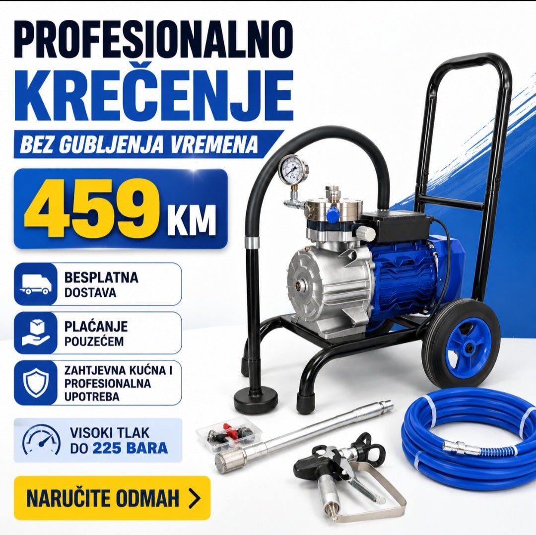 Visokotlačni Uređaj za Krečenje – – – slika 1