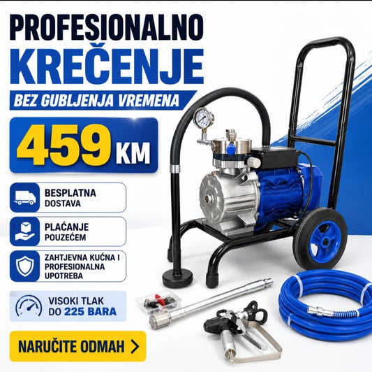 Visokotlačni Uređaj za Krečenje – – – slika 1