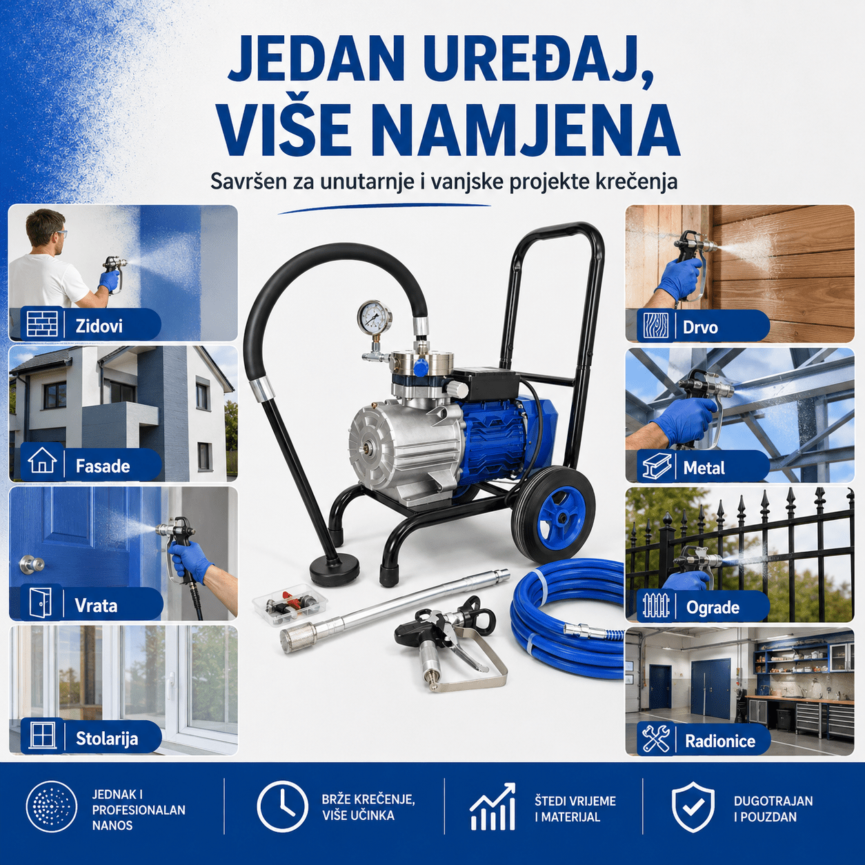 Visokotlačni Uređaj za Krečenje – – – slika 7