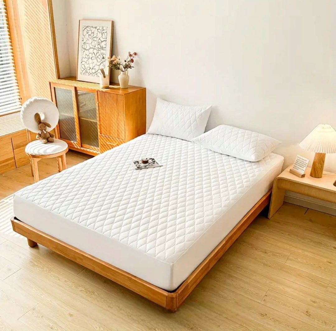 Vodonepropusni Set Navlaka + 2 Jastučnice – – Siva 180x200 cm – slika 6