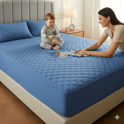 Vodonepropusni Set Navlaka + 2 Jastučnice - Vodonepropusni Set Navlaka + 2 Jastučnice – – Siva 180x200 cm – slika 18