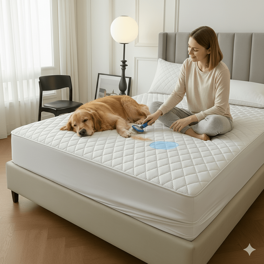Vodonepropusni Set Navlaka + 2 Jastučnice - Vodonepropusni Set Navlaka + 2 Jastučnice – – Siva 180x200 cm – slika 19