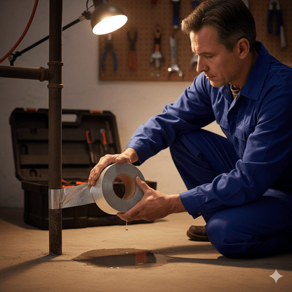 Vodootporna Aluminijska Traka 1+1 GRATIS – – 5 cm širina 1+1 GRATIS – slika 1