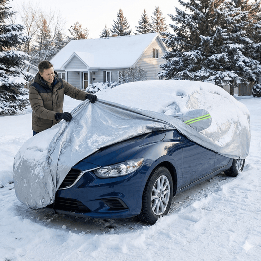 Vodootporne cerade za automobile – – Veličina L: 470cm x 180cm x 150cm – slika 1
