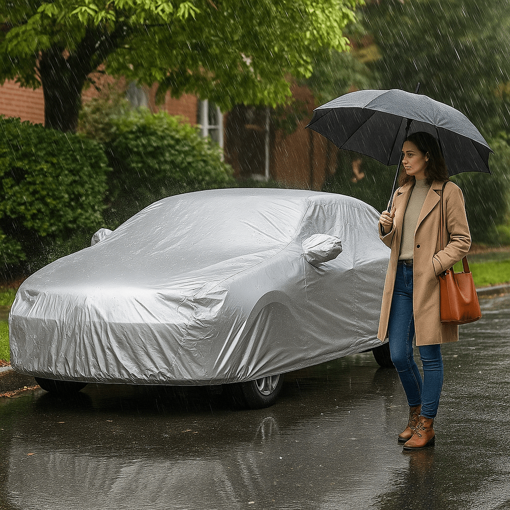 Vodootporne cerade za automobile – – Veličina L: 470cm x 180cm x 150cm – slika 2