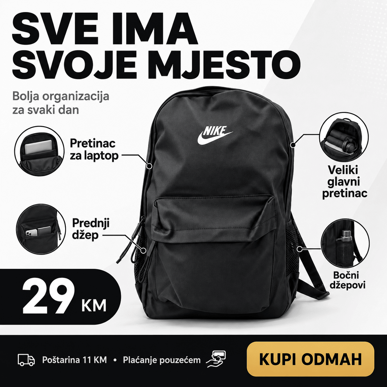 Vodootporni Višenamjenski Ruksak – – – slika 6