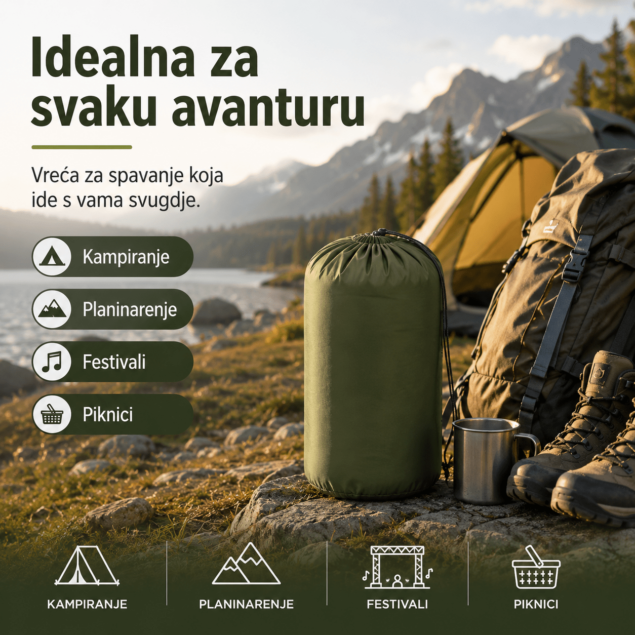 Vreća za Spavanje – – – slika 4