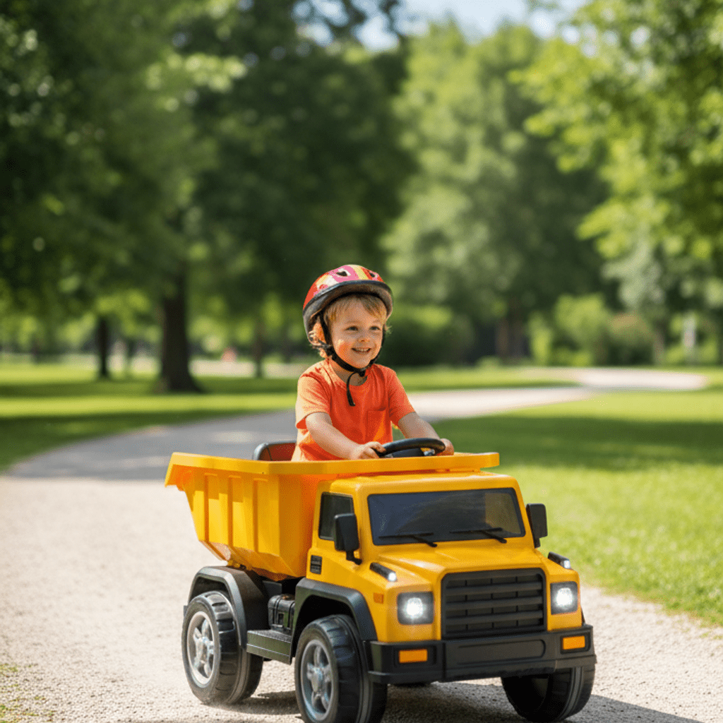 Vrhunski Dječji Električni Damper Kamion 4x4 – Dječje igračke – – slika 2