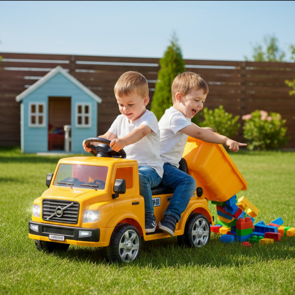 Vrhunski Dječji Električni Damper Kamion 4x4 – Dječje igračke – – slika 3