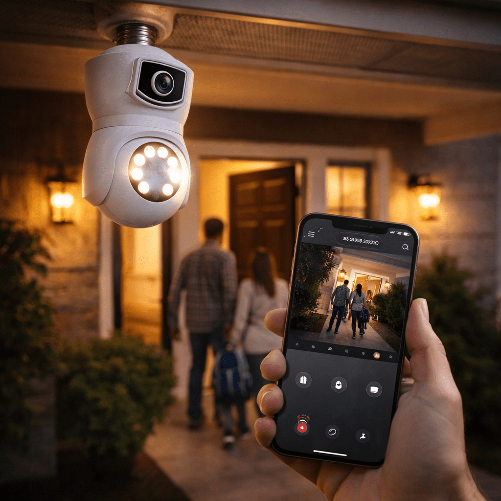 Wi - Fi kamera u obliku žarulje – – – slika 3