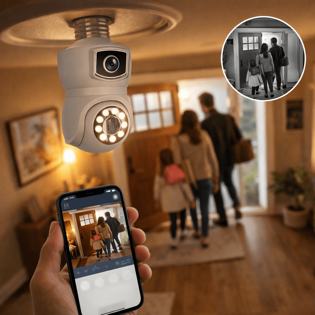 Wi - Fi kamera u obliku žarulje – – – slika 1