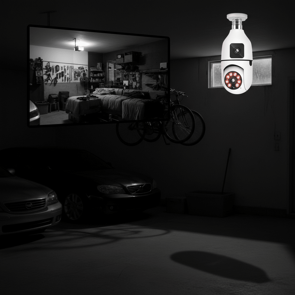 WiFi Sigurnosna Kamera u Sijalici – Sigurnosne kamere – Univerzalna Bijela – slika 16