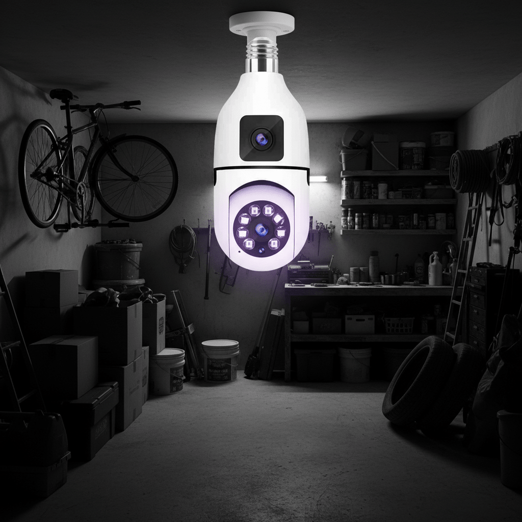 WiFi Sigurnosna Kamera u Sijalici – Sigurnosne kamere – Univerzalna Bijela – slika 6