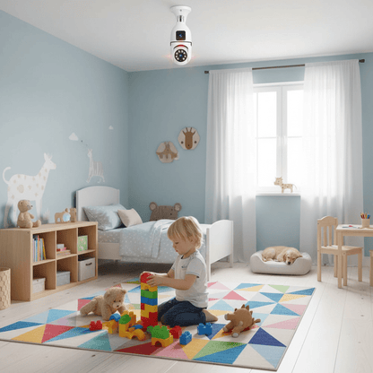 WiFi Sigurnosna Kamera u Sijalici – Sigurnosne kamere – Univerzalna Bijela – slika 10