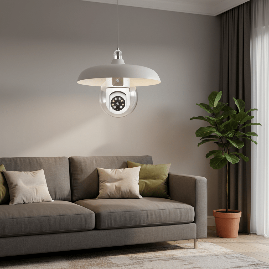 WiFi Sigurnosna Kamera u Sijalici – Sigurnosne kamere – Univerzalna Bijela – slika 3