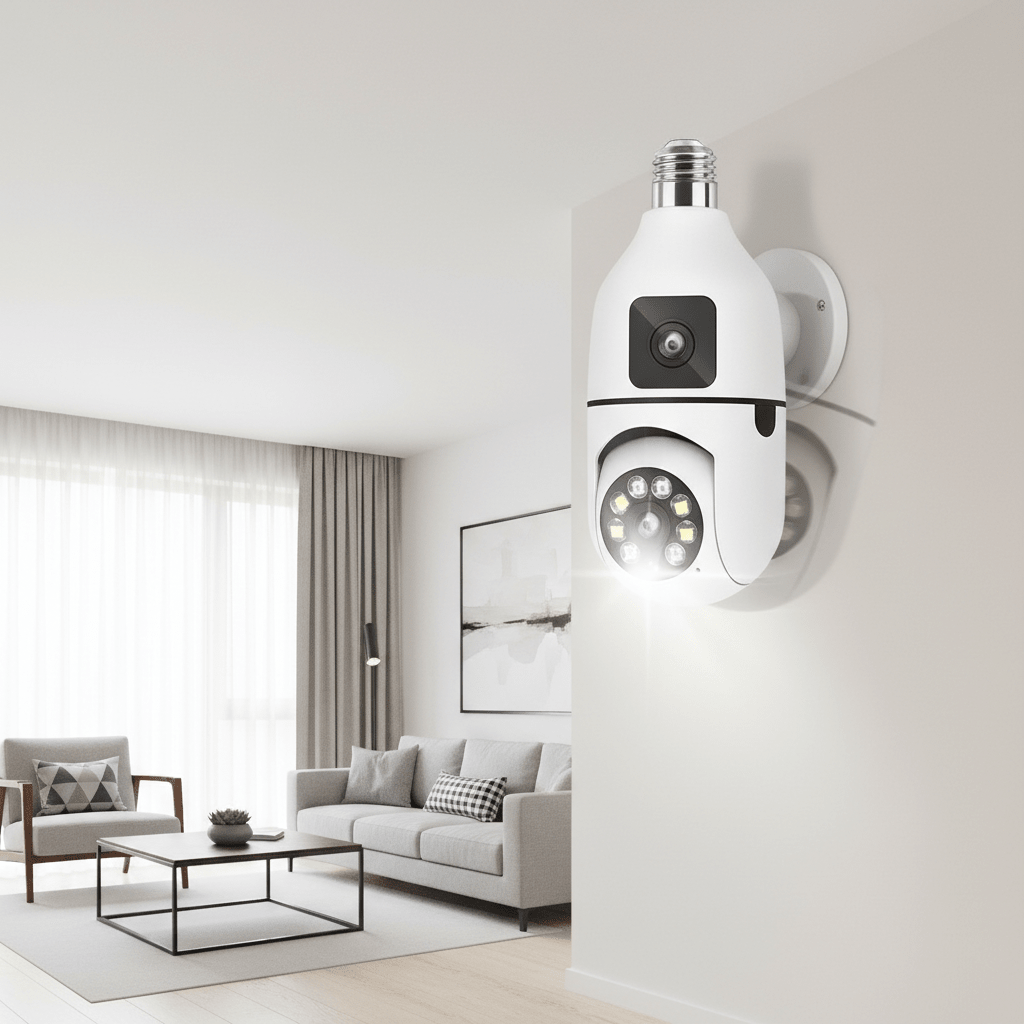 WiFi Sigurnosna Kamera u Sijalici – Sigurnosne kamere – Univerzalna Bijela – slika 17