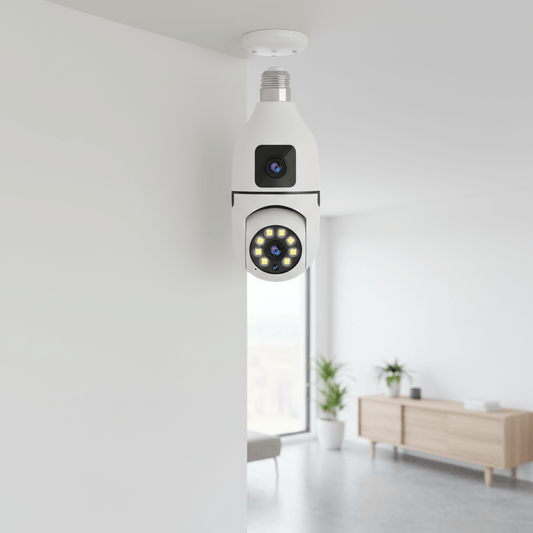 WiFi Sigurnosna Kamera u Sijalici – Sigurnosne kamere – Univerzalna Bijela – slika 1