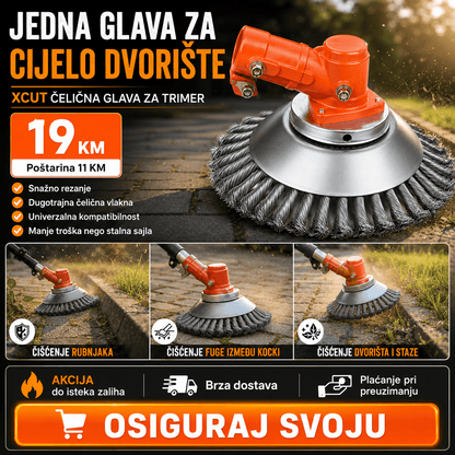 XCUT Čelična Glava za Trimer – – – slika 4
