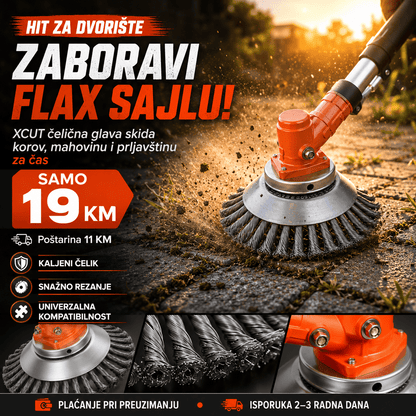 XCUT Čelična Glava za Trimer – – – slika 2