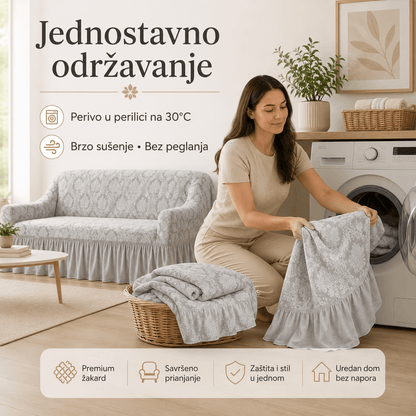 Žakard Navlake Za Trosjed, Dvosjed i Fotelju – – – slika 6