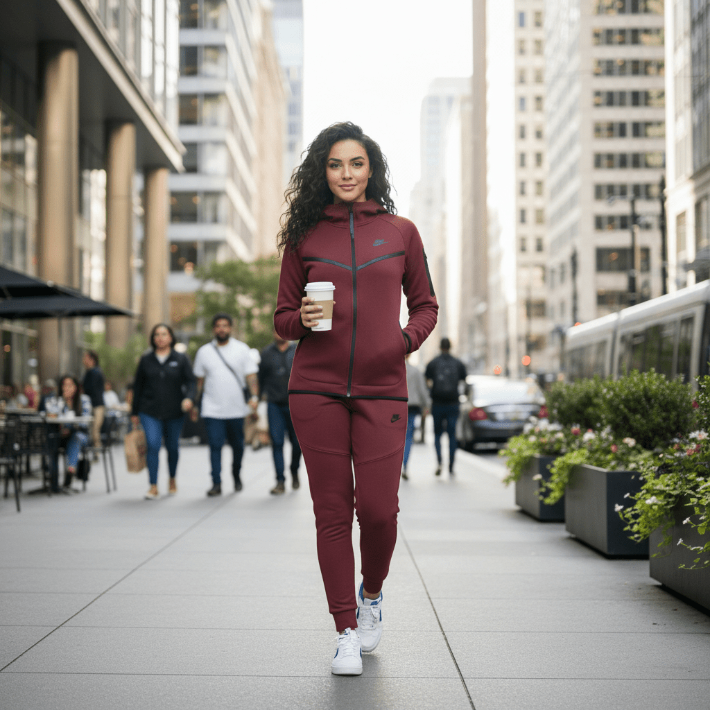 Ženska Bordo Trenerka – Ženska Trenerka – S Bordo – slika 1