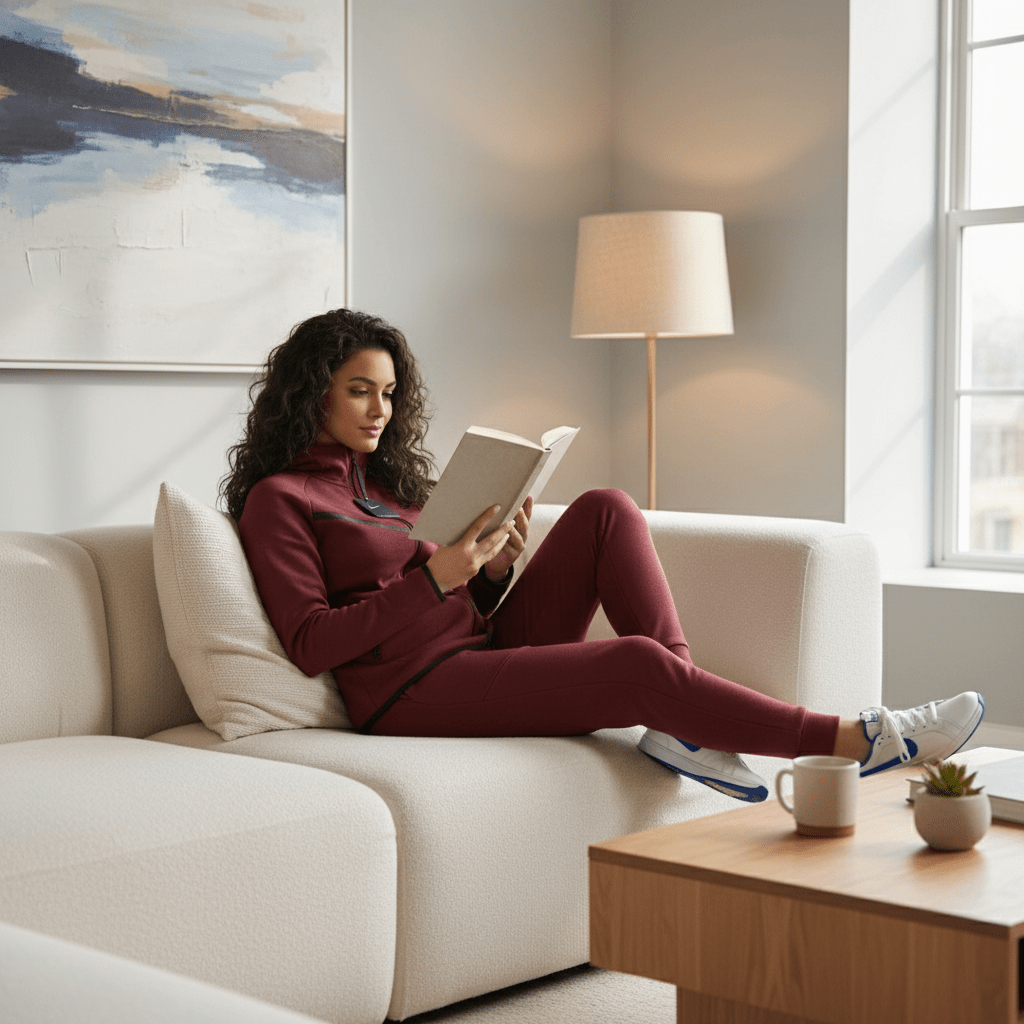 Ženska Bordo Trenerka – Ženska Trenerka – XL Bordo – slika 2