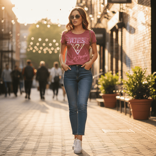 Ženska Majica Prašnjavo Roza – Ženska Majica – S Prašnjavo Roza – slika 1