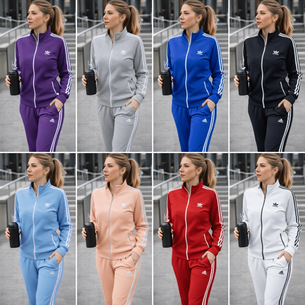 Ženska premium trenirka – – Siva S – slika 1