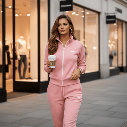 Ženska premium trenirka – – S Roza – slika 9